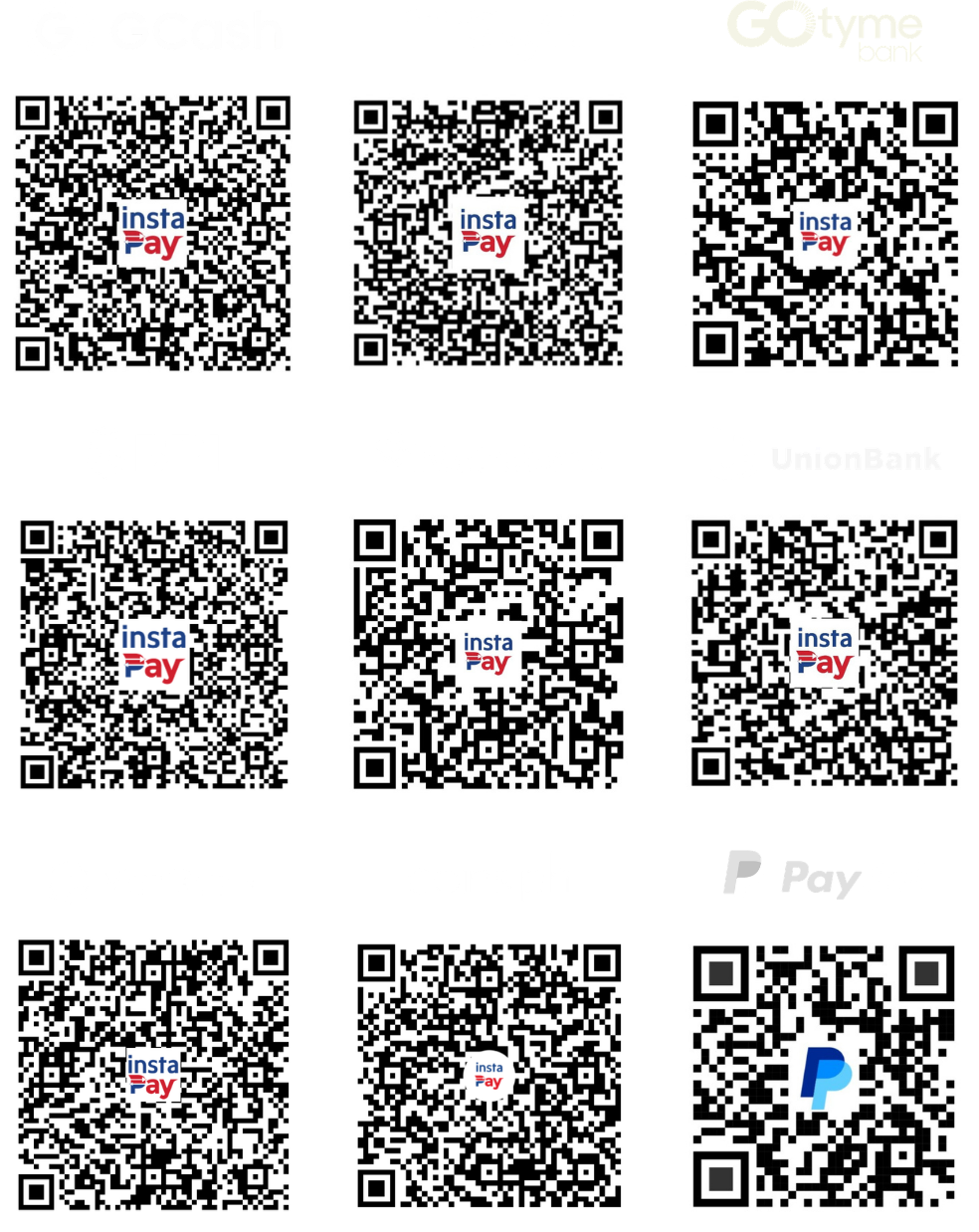 QR codes for monetary gifts